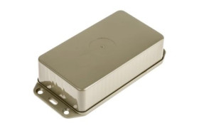 Obudowa Szary z kołnierzem IP65, 135.8 x 64.55 x 31.5mm, RS PRO