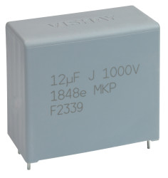 Kondensator foliowy 25μF 1.2kV dc Vishay Folia polipropylenowa THT 5