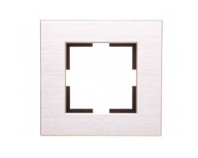 Ramka VIKO jednokrotna ALUMINIUM srebrna - NOVELLA