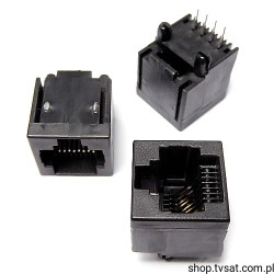 556416-1 RJ-45 Socket to PCB THT TYCO
