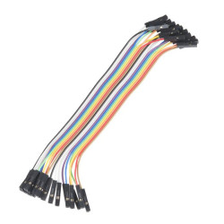 Sparkfun Jumper Wires - Connected 6" (F/F, 20 pack)