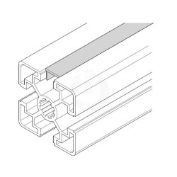 Pasek zasłaniający pasujący rowek: 10mm rodzina: Bosch Rexroth Bosch Rexroth długość: 2m Aluminium MGE