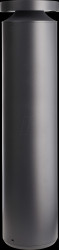730494 Bollard light, Faro 100, 24 W, DALI, 3000 K, 1030 lm, grey, IP 6