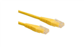 Roline Kabel Krosowy Cat.6 Utp (Klasa E), Żółty, 0,5 M