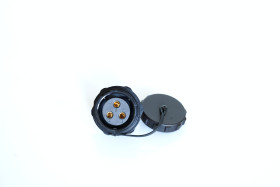 Złącze wielostykowe przemysłowe 3-pinowe Montaż przedni Gniazdo RS PRO