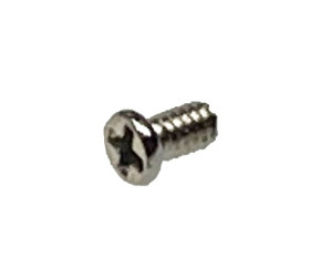 Śruba UNF 00-90x1.75mm - łeb wypukły PH00 - nierdzewna