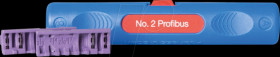 10062190 Stripping tool, for shielded Profibus data cables