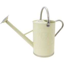 Kent &amp; Stowe 34899 Metal Watering Can Vintage Cream 9 litre