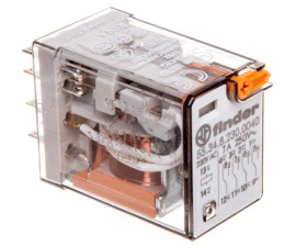 Przekaźnik miniaturowy przemysłowy 4P 7A 250V AC AgNi 55.34.8.230.0040