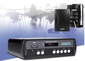 Zestaw promocyjny: wzmacniacz Mini60 + 2x głośnik ścienny DSP8062B