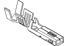 Zacisk zagniatany Żeński Molex Obudowa gniazda hybrydowego VersaBlade 35150, Obudowa wtyku hybrydowego VersaBlade 35151