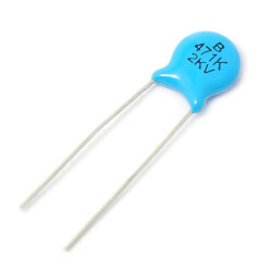 470pF 2kV 471 High Voltage Ceramic Capacitor - 10 pcs