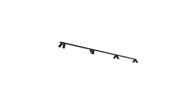 Listwa Sufitowa 400Cm Mono Viii 2X200 Black 7722 Nowodvorski Lighting