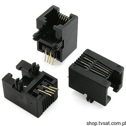 HJC0624-SMT RJ-11 Jack Socket SMD HOSIDEN