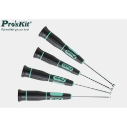 Zestaw 4 wkrętaków typu spanner S4, S6, S8, S10 Pros Kit SD-2404 / 20747