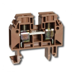 Złączka śrubowa RSA 10 A - Brązowa