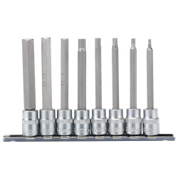 Draper Expert 16286 3/8&quot; Sq. Dr. Hexagonal Socket Bit Set (8 Piece)