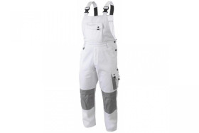 SALM ogrodniczki ochronne białe M (50)