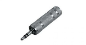 Redukcja wt.Jack 3,5/gn.Jack 6,3 stereo metal