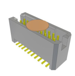 Listwa stykowa PCB 20-pinowe TFM raster: 1.27 mm Prosty 2-rzędowe Samtec Powierzchnia275 V W osłonie