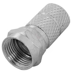F wtyk wkręcany Fi.6.8mm L»18 imp. HQ ChRL 1135