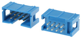 Listwa stykowa PCB 8-pinowe Quickie raster: 2.54 mm Prosty 2-rzędowe Amphenol Communications Solutions Otwór przelotowy