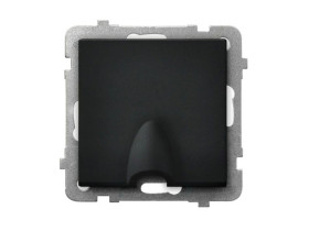 SONATA Przyłącz kablowy czarny metalik GPPK-1R/m/33 OSPEL