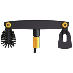 Fiskars 1001414 QuikFit Gutter Cleaner Tool for Safe Ladder-Free Use