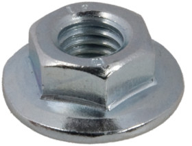Nakrętka sześciokątna z kołnierzem M10 Kołnierz nieząbkowany Stal nierdzewna A2 304