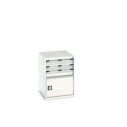 Szafa, kolor: Jasnoszary, materiał: , materiał: stal, 900mm x 750mm x 650mm, Bott