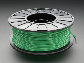 Adafruit PLA Filament for 3D Printers - 3mm Diameter - Green - 1KG