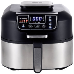 Grill MasterPRO, 1700 W, czarny/stal szlachetna