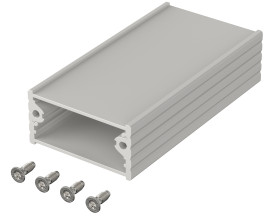 Bopla F 420-80 (97142080) - profil aluminiowy półotwarty (41,6 x 20,4 x 80 mm)