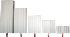 Heater, 110-265 V AC/DC, 150 W, (L x W x H) 75 x 303 x 45 mm, S6.150 110-265 V AC/DC