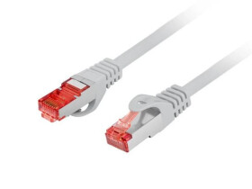 Patchcord kat.6 s/ftp lszh cu 20m szary fluke passed lanberg PCF6-10CU-2000-S
