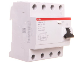 Wyłącznik różnicowo-prądowy 4P 40A 30mA AC FH204 AC-40/0,03 2CSF204002R1400