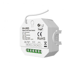 Bezprzewodowy włącznik oświetlenia Skydance - 230VAC/15A - sterowanie ZigBee / Tuya - na szynę DIN - SS-L(WZ)