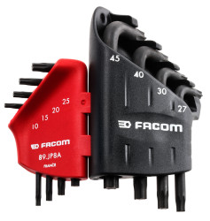 Zestaw kluczy Torx typu L, 8 szt., Facom