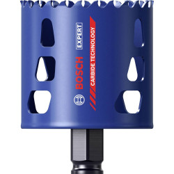 Bosch 2608900433 Expert Tough Hole Saw 68mm Carbide Teeth for Hard Materials