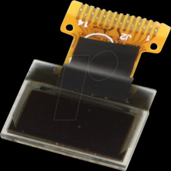 DEP064032A-Y OLED, 64x32 px, yellow/black, 0.5inch