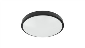 Plafon 2Xe27 N/T Okrąg Czarny