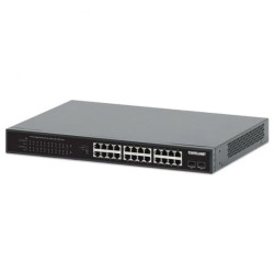 Switch Gigabit 24-portowy PoE+ z 2 portami SFP