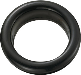 TRU COMPONENTS TC-10820672 Tulejka przewodu TC-GEQR-2621203, (Ø x W) 30 mm x 8.6 mm, PCW, 100 szt.
