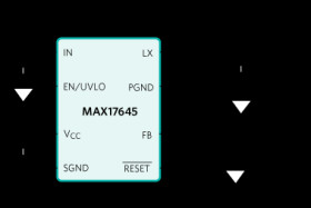 4.5V to 36V, 1A, High-Efficiency, Synchronous Step-Down DC-DC Converter