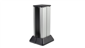 Simon Connect Minikolumna Alc Dwustronna 8Xk45 Anodyzowane Aluminium Alc322/8/14