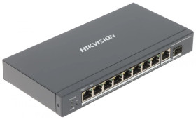 Switch PoE DS-3E0510HP-E 8-portowy SFP Hikvision