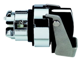 Napęd przełącznika piórk. czarna O 22, 2 poz., stabilna ZB4BJ291