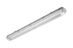 Oprawa hermetyczna G-TECH 136 pod 1 świetlówkę LED T8 G13 1200mm, IP65 ABS/PS szary GT-HEL136-00