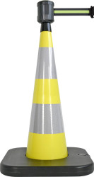 VISO RCX104BYB Pachołek Długość paska/łańcucha (szczegóły) 4 m (Ø x W) 90 mm x 100 cm