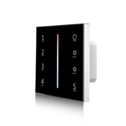 Panel LED naścienny Skydance - CCT - 4 strefowy - 230VAC - T12-1(B)